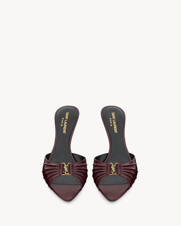 BABYLONE - MULES - IN - SMOOTH - LEATHER