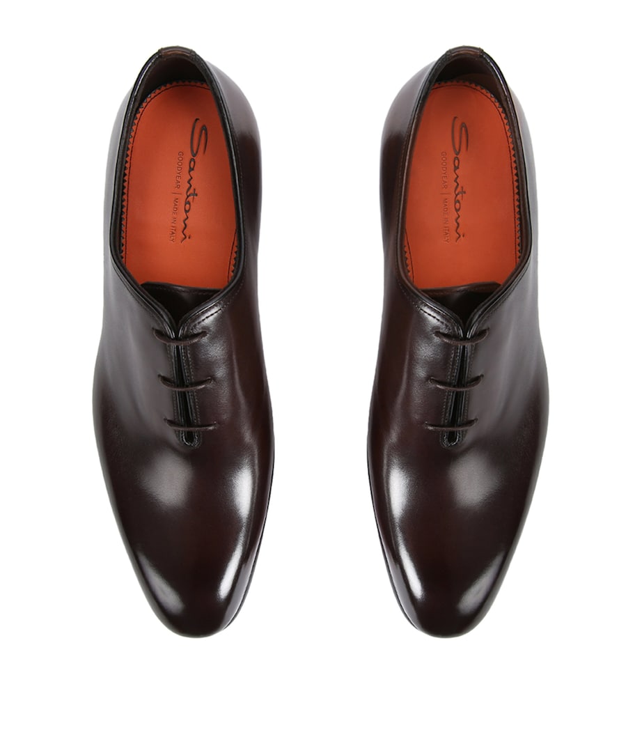 SANTONI - LEATHER - CARTER - OXFORD - SHOES